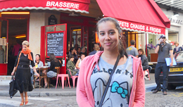 Stephanie in Paris. http://www.enjoy-europe.com/05-1895.jpg