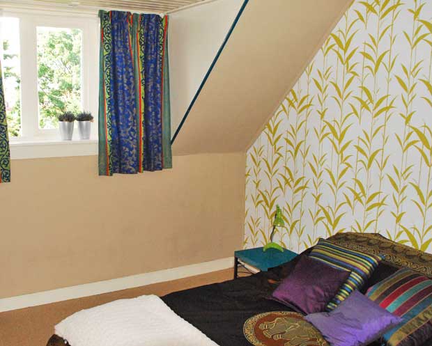 Bedroom at B&B Paula, Haarlem, Holland.