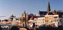 First home in Holland on the Spaarne River in Haarlem.