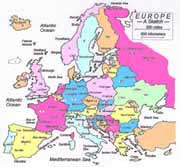 A rough sketch of Europe. http://www.enjoy-europe.com/home/Europe-s-3.jpg
