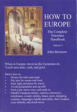 Cover of How To Europe, 4th edition.