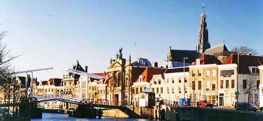 My home in Holland overlooked the Gravestenenbrug on the Spaarne River in Haarlem, The Netherlands.