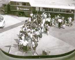 Food, beverages, luggage, and fuel are loaded for each KLM flight from Schiphol Airport, Amsterdam.