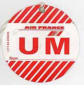 Here is the UM tag for Air France.