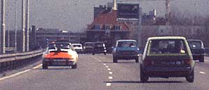 A Dutch highway patrol car.