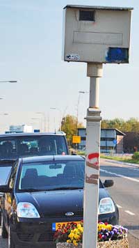 Radar camera set in Holland.