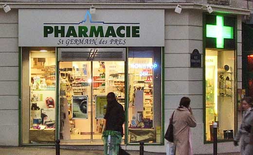 Pharmacie St. Germain des Pres, 6th, Paris, France.