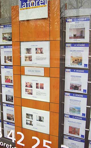 Apartments for sale in Lyon, France.