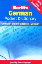 German Pocket Dictionary Berlitz