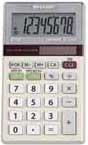 8-Digit Display Hand-Held Calculator by Sharp