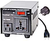 Step Up/Down 120/240 Volt Transformer 200 Watt by Power Bright