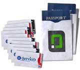 RFID Blocking Sleeves (10 Credit Card & 2 Passport Protectors)