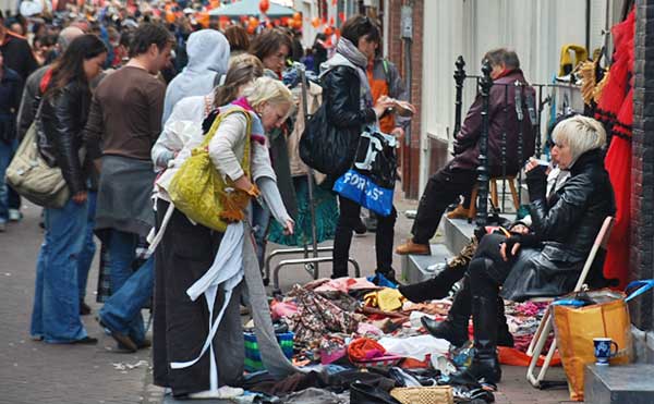Garage Sale Amsterdam Style
