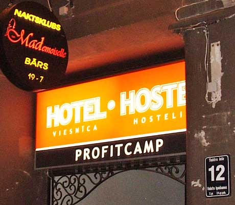 Entry to my Riga hostel. http://www.enjoy-europe.com/typ/images/P1170107-HostelRiga.jpg